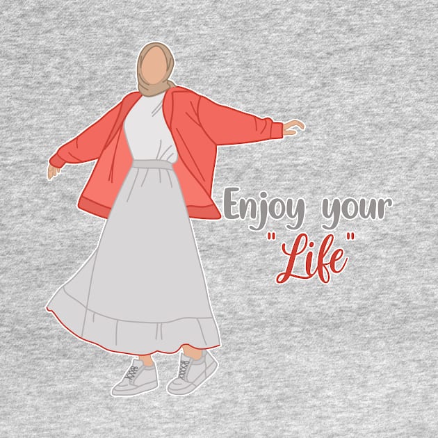 Enjoy Your Life by Jb Siham Art